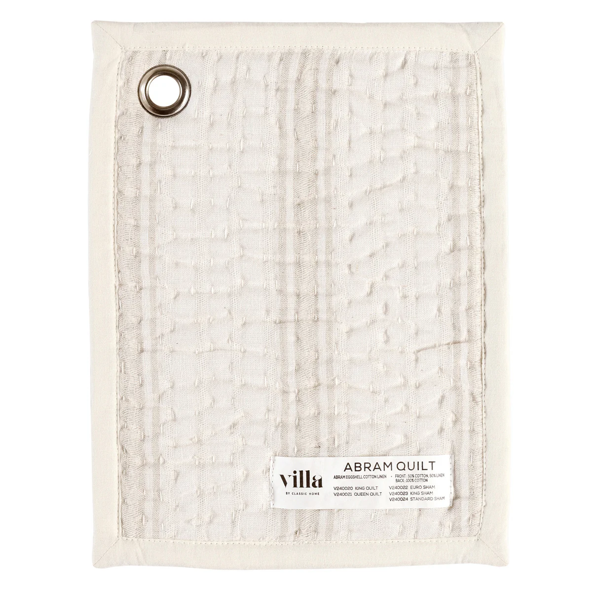 Abram Quilt Collection - Eggshell - Image 11