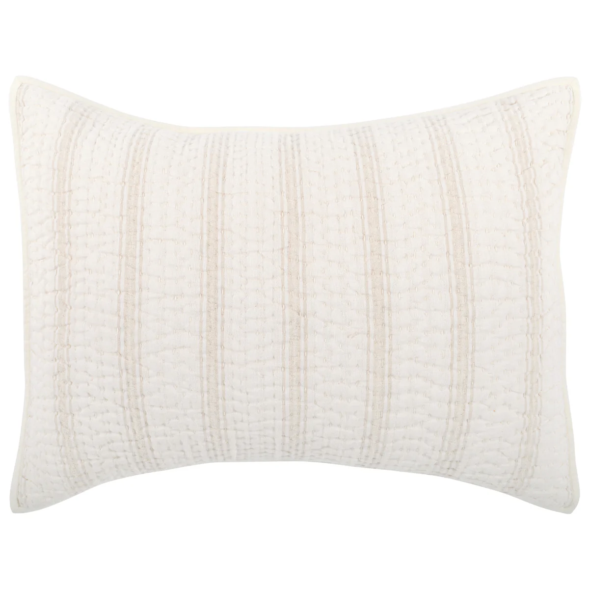 Abram Quilt Collection - Eggshell - Image 3