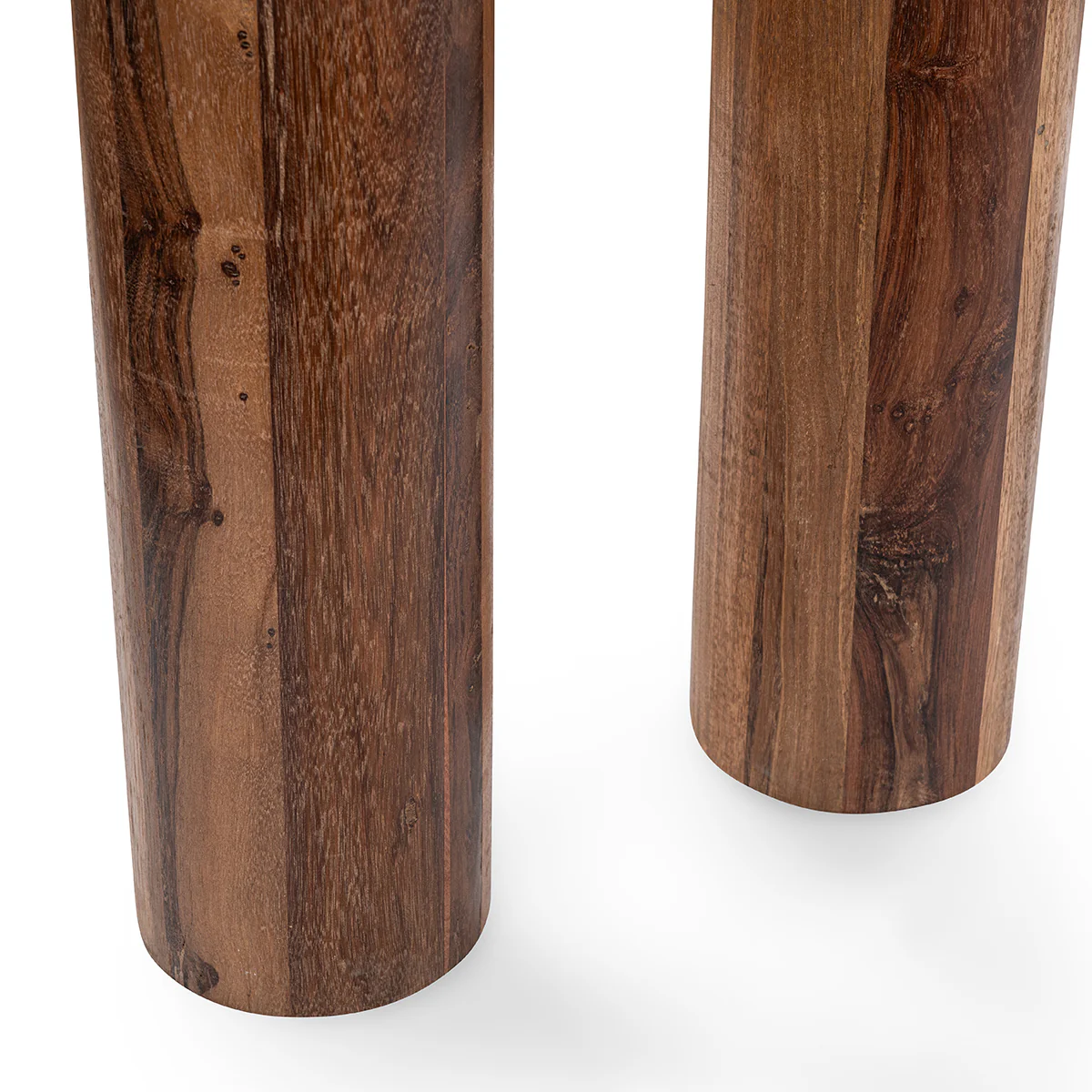 Alto Rectangle Console Table - Rustic Brown - Image 8