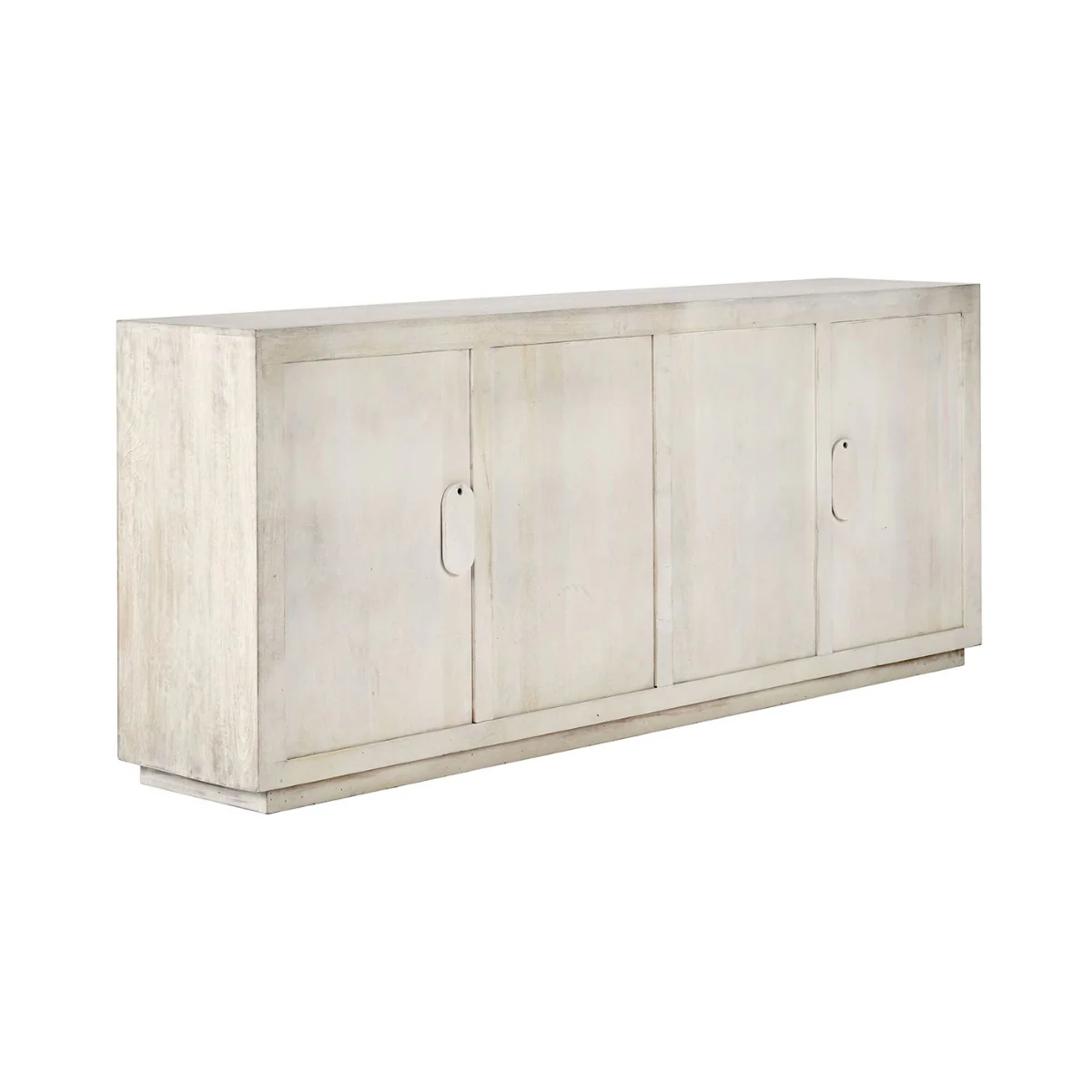 Apollo 4 Door Cabinet - Coastal White - Image 5