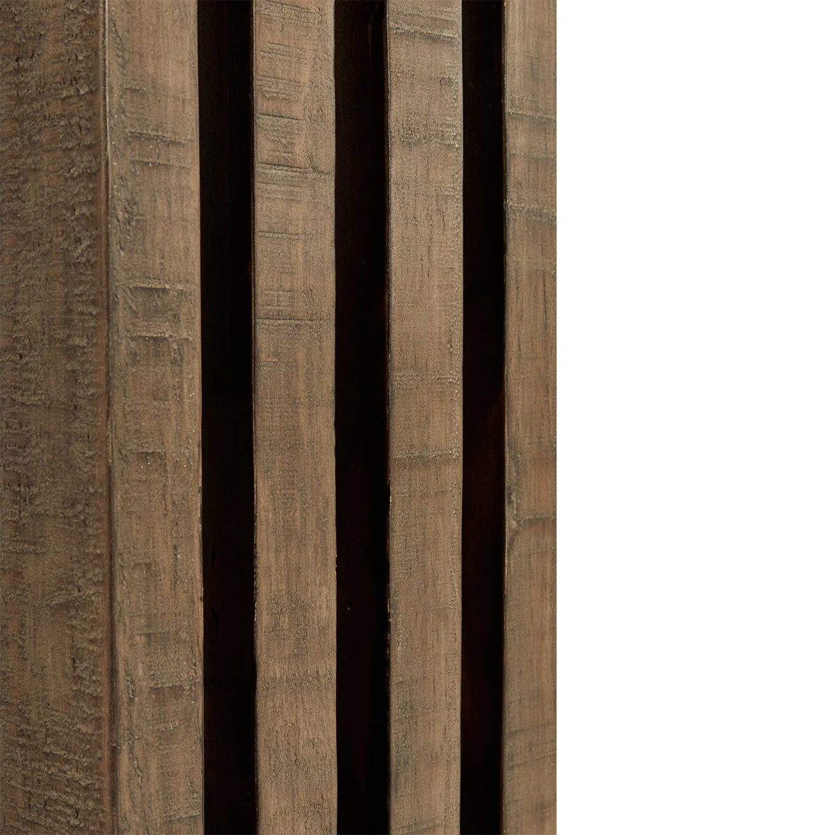 Aspen Round End Table - Antique White/Distressed Brown - Image 6