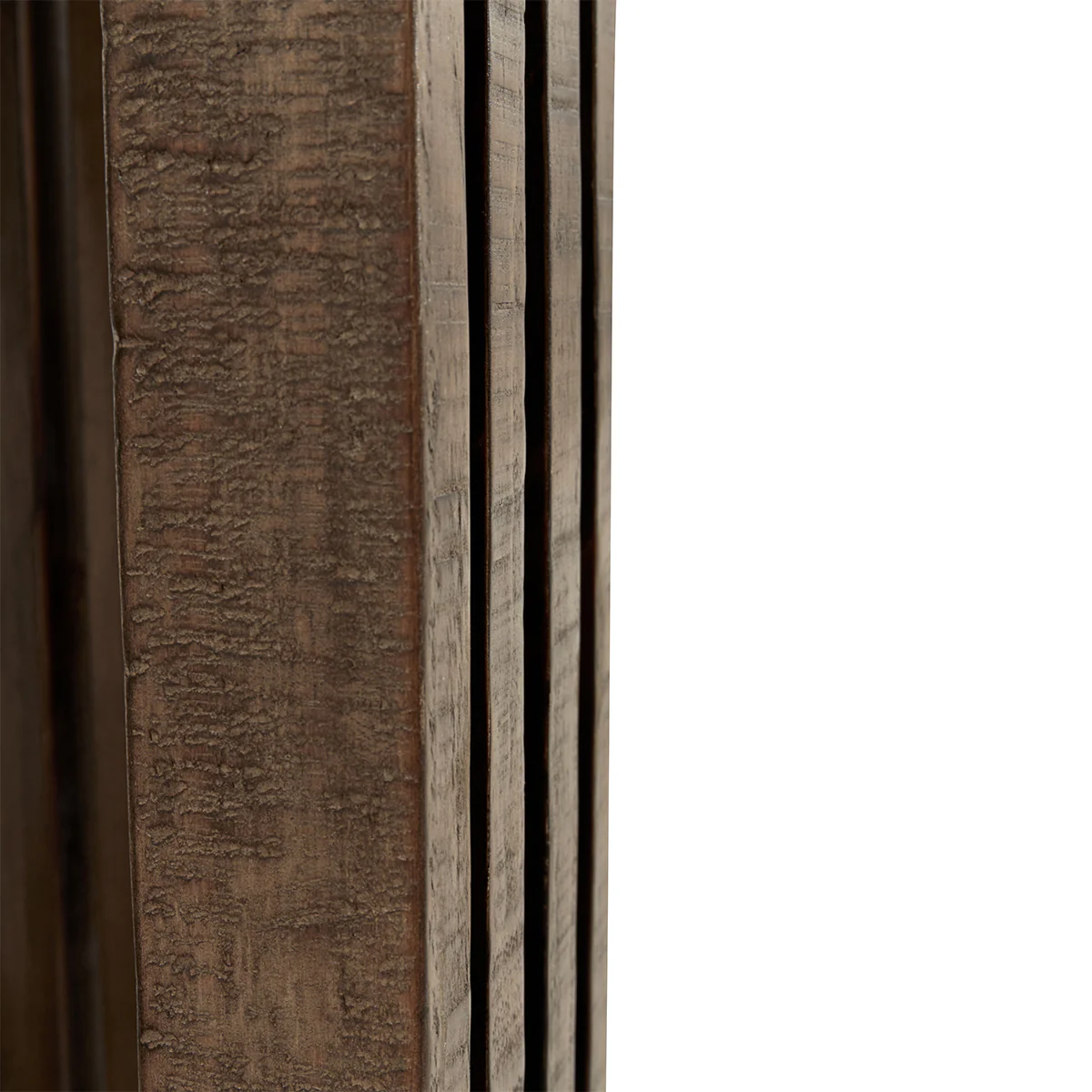 Aspen Round End Table - Antique White/Distressed Brown - Image 7