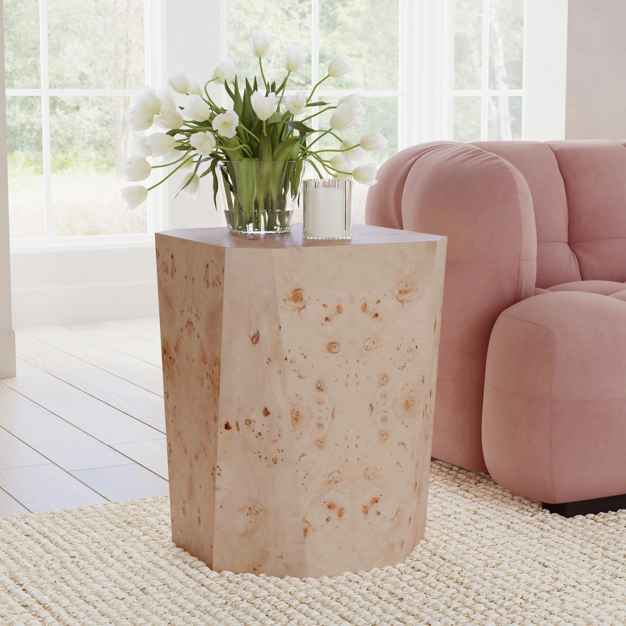 Avena End Table - Natural - Image 5