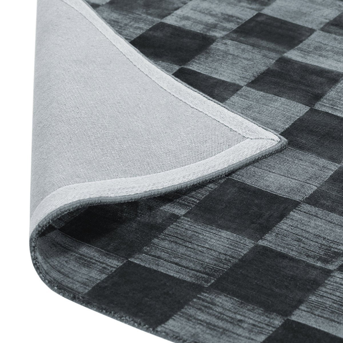 Berlin Check Rug - Ink Blue - Image 15