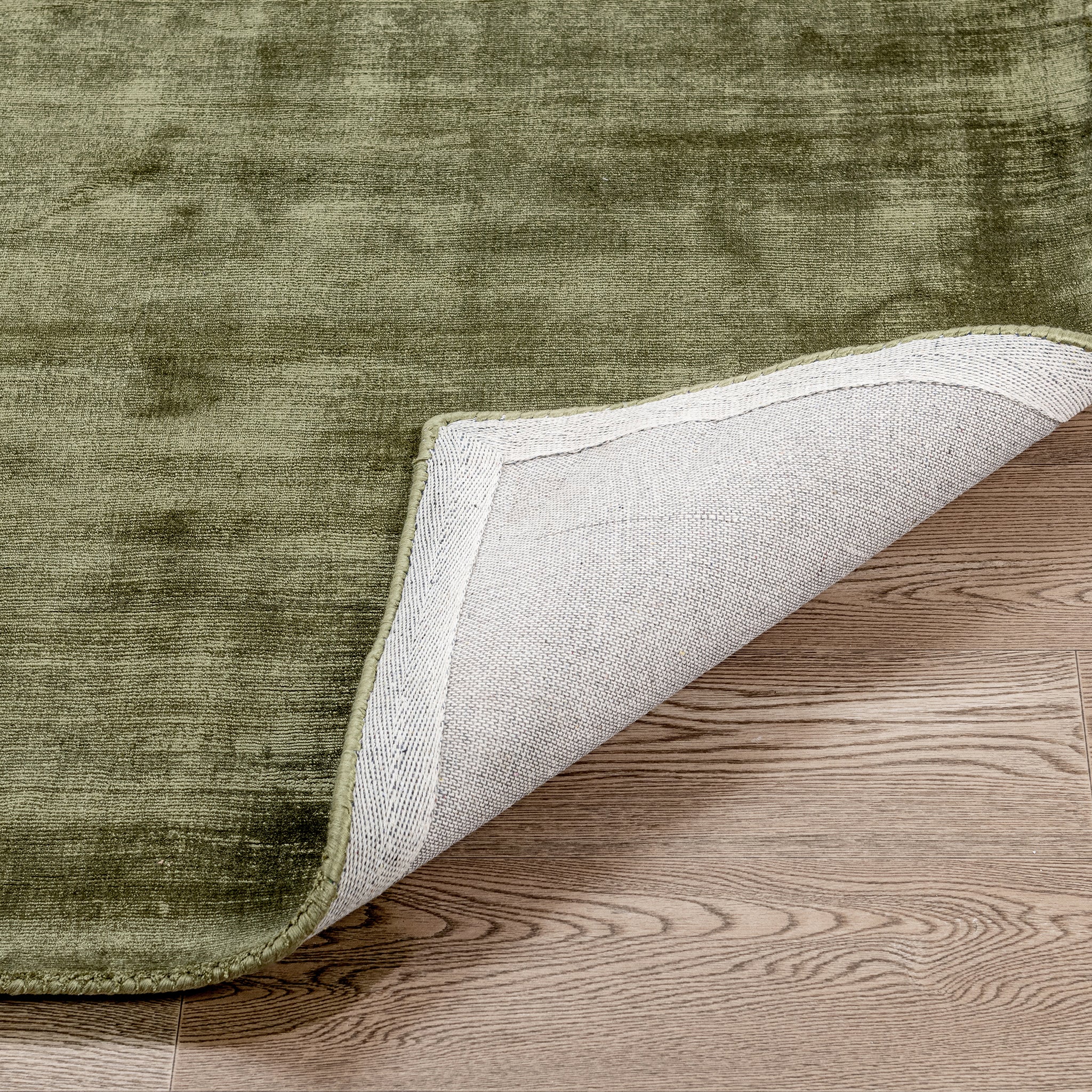 Berlin Distressed Rug - Olive Green - Image 10