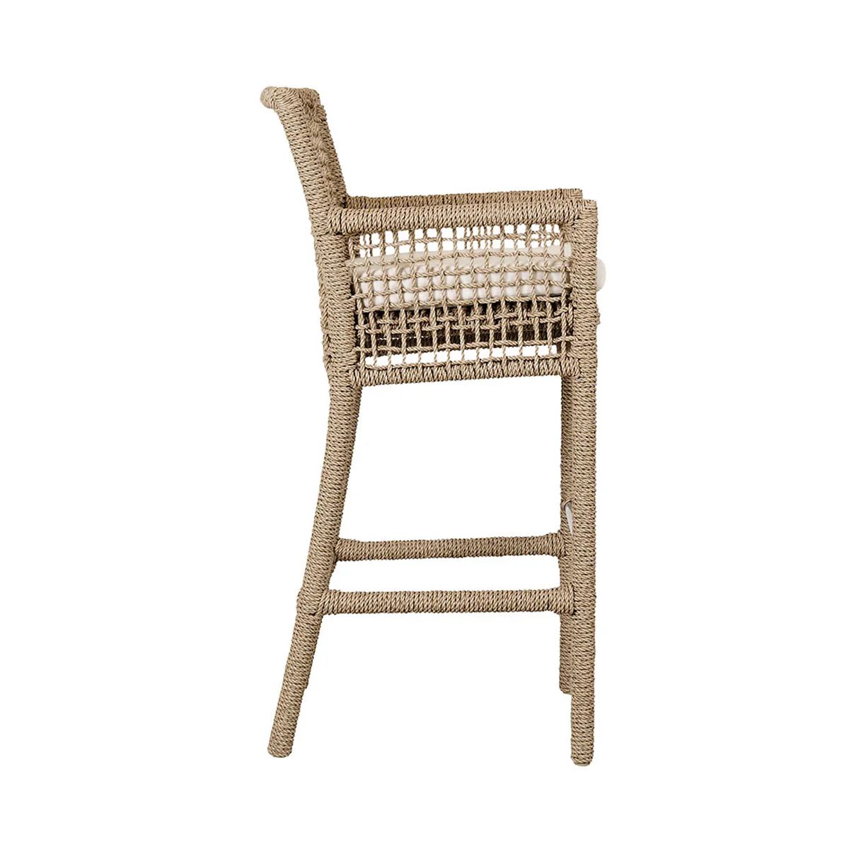 Brisbane Outdoor Bar Stool - Natural - Image 3