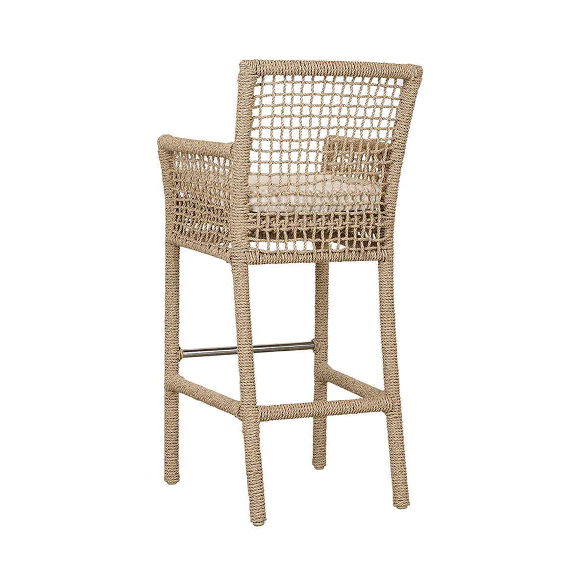 Brisbane Outdoor Bar Stool - Natural - Image 4