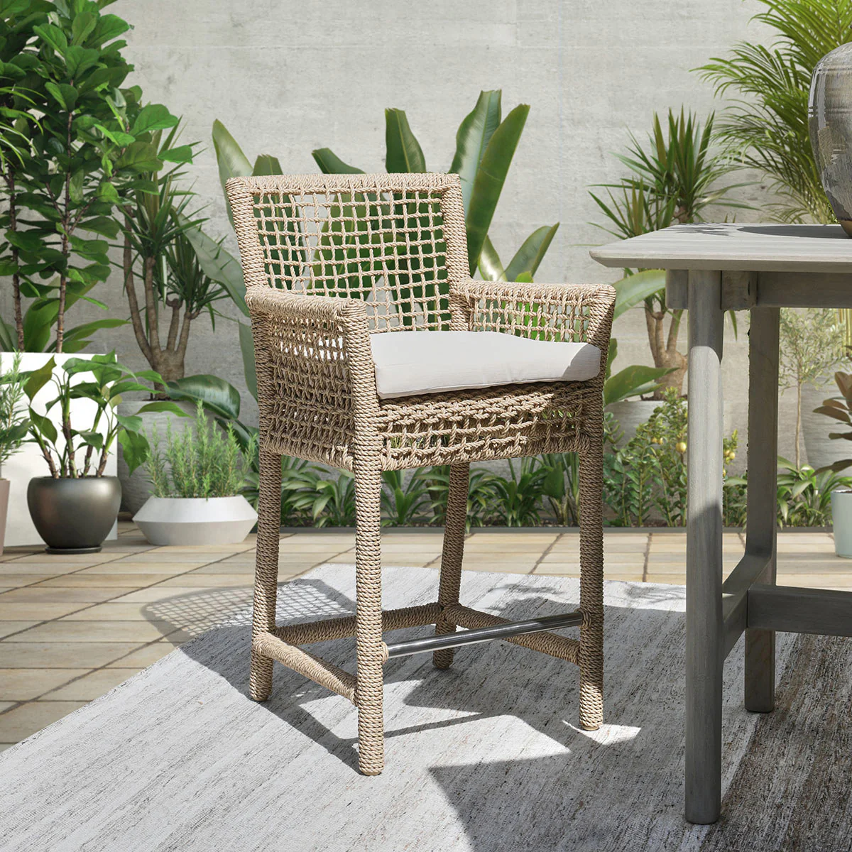 Brisbane Outdoor Counter Stool - Image 7