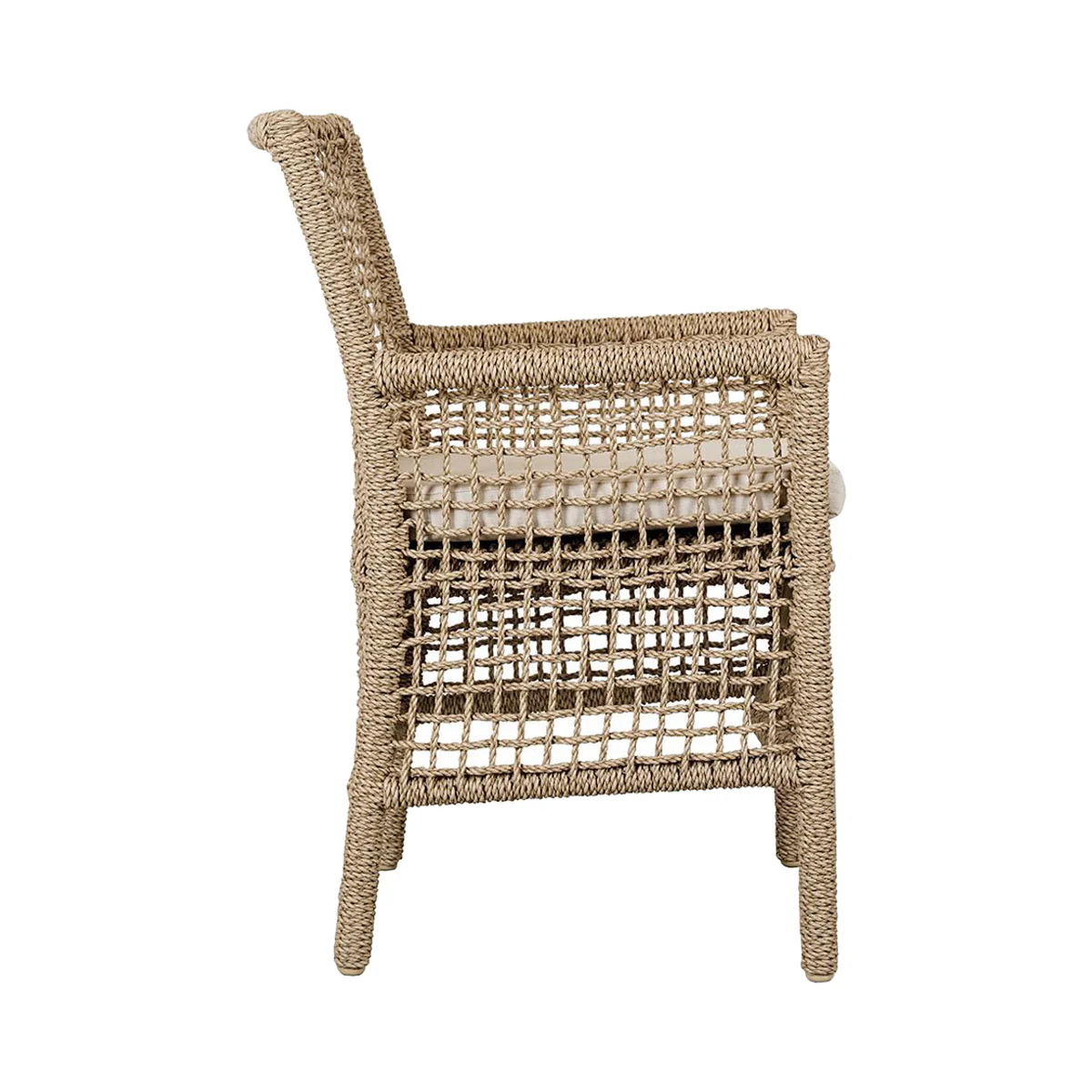 Brisbane Outdoor Dining Chair - Natural - Image 3