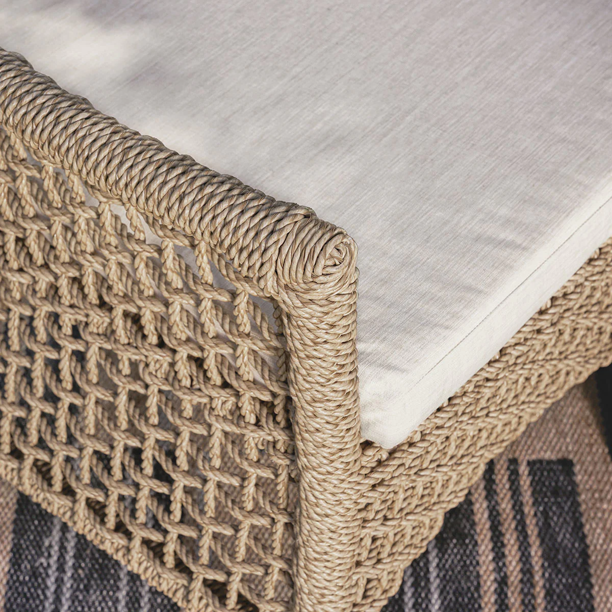 Brisbane Outdoor Dining Chair - Natural - Image 7