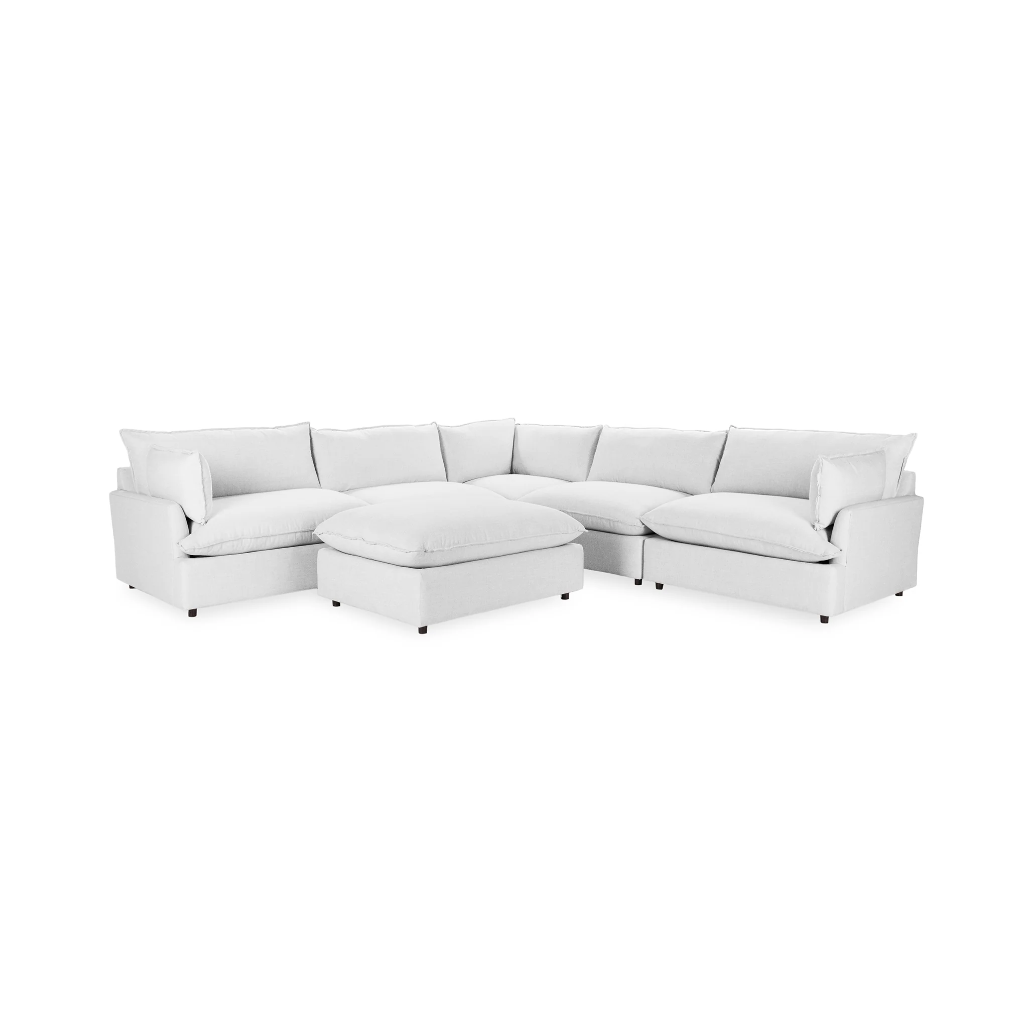 Caplan 6-Piece Modular Sectional w/ Ottoman - Image 36