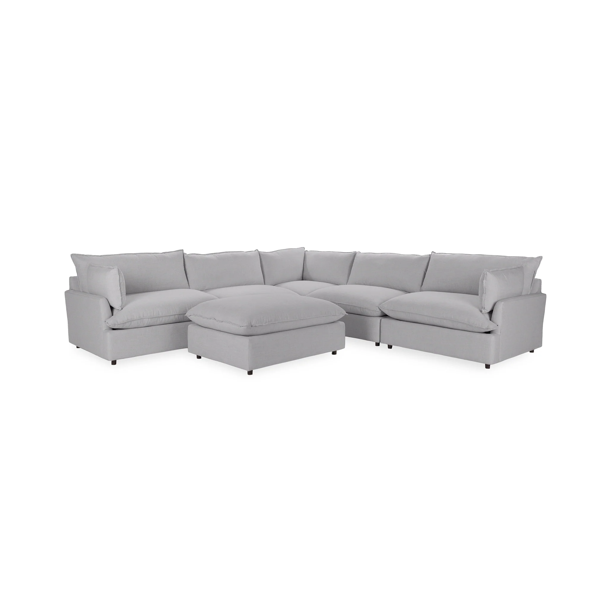 Caplan 6-Piece Modular Sectional w/ Ottoman - Image 37