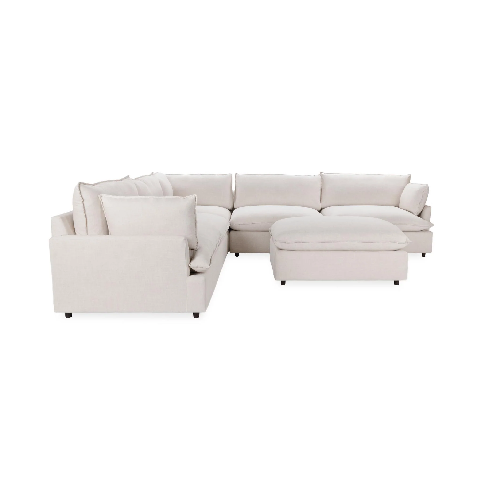 Caplan 6-Piece Modular Sectional w/ Ottoman - Image 39
