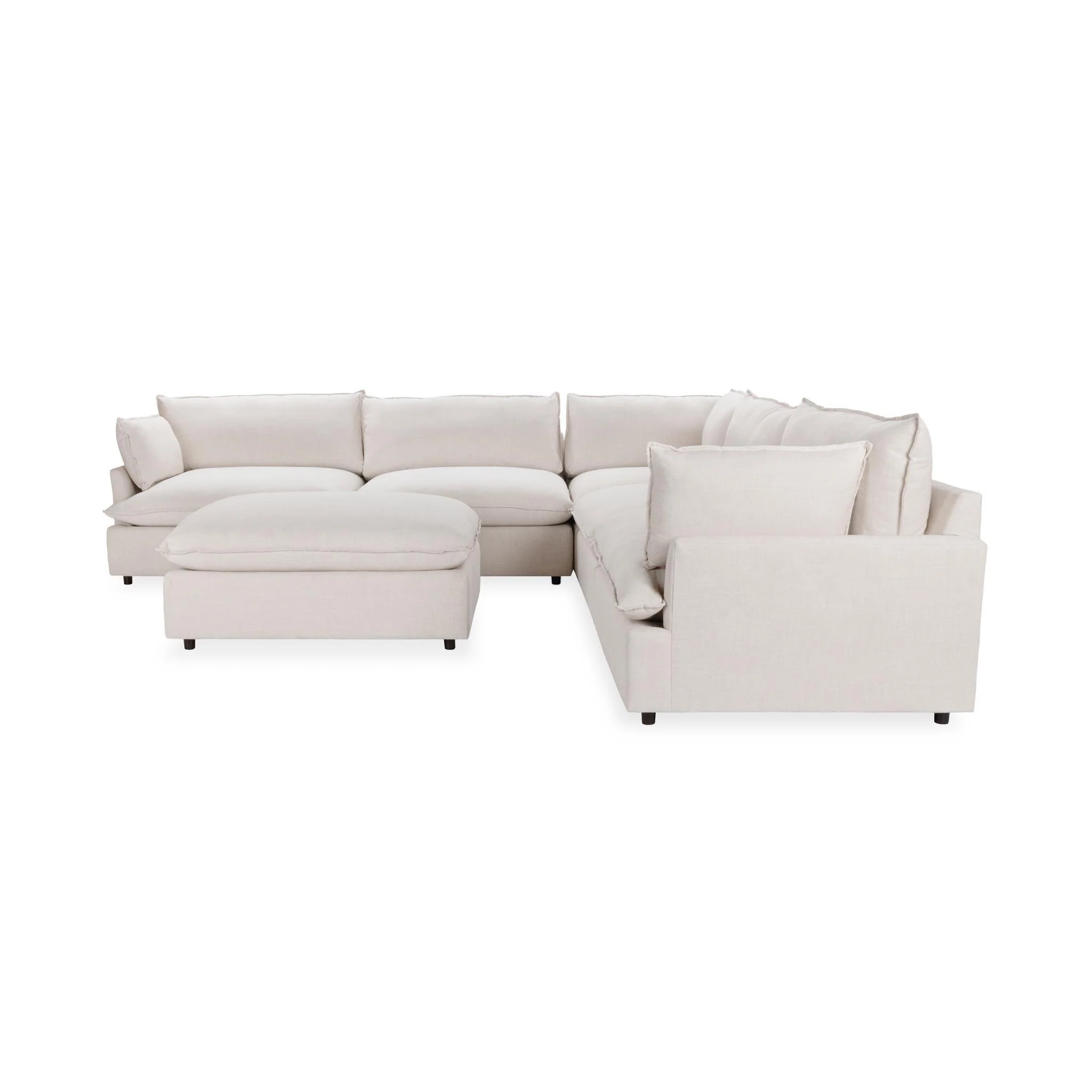 Caplan 6-Piece Modular Sectional w/ Ottoman - Image 40