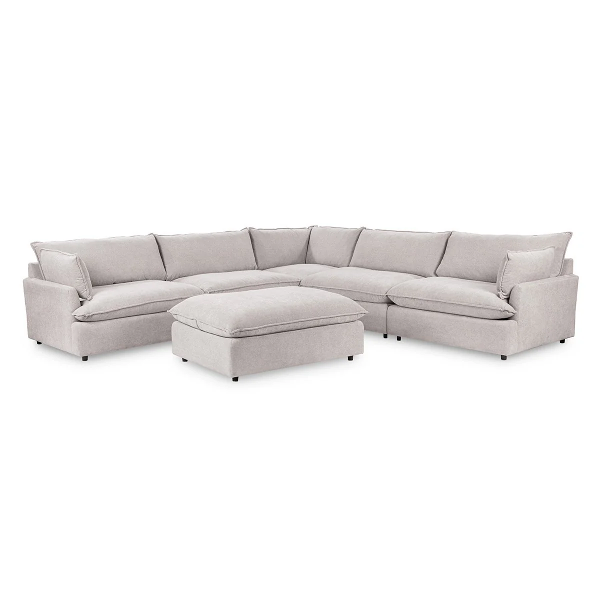 Caplan 6-Piece Modular Sectional w/ Ottoman - Image 46