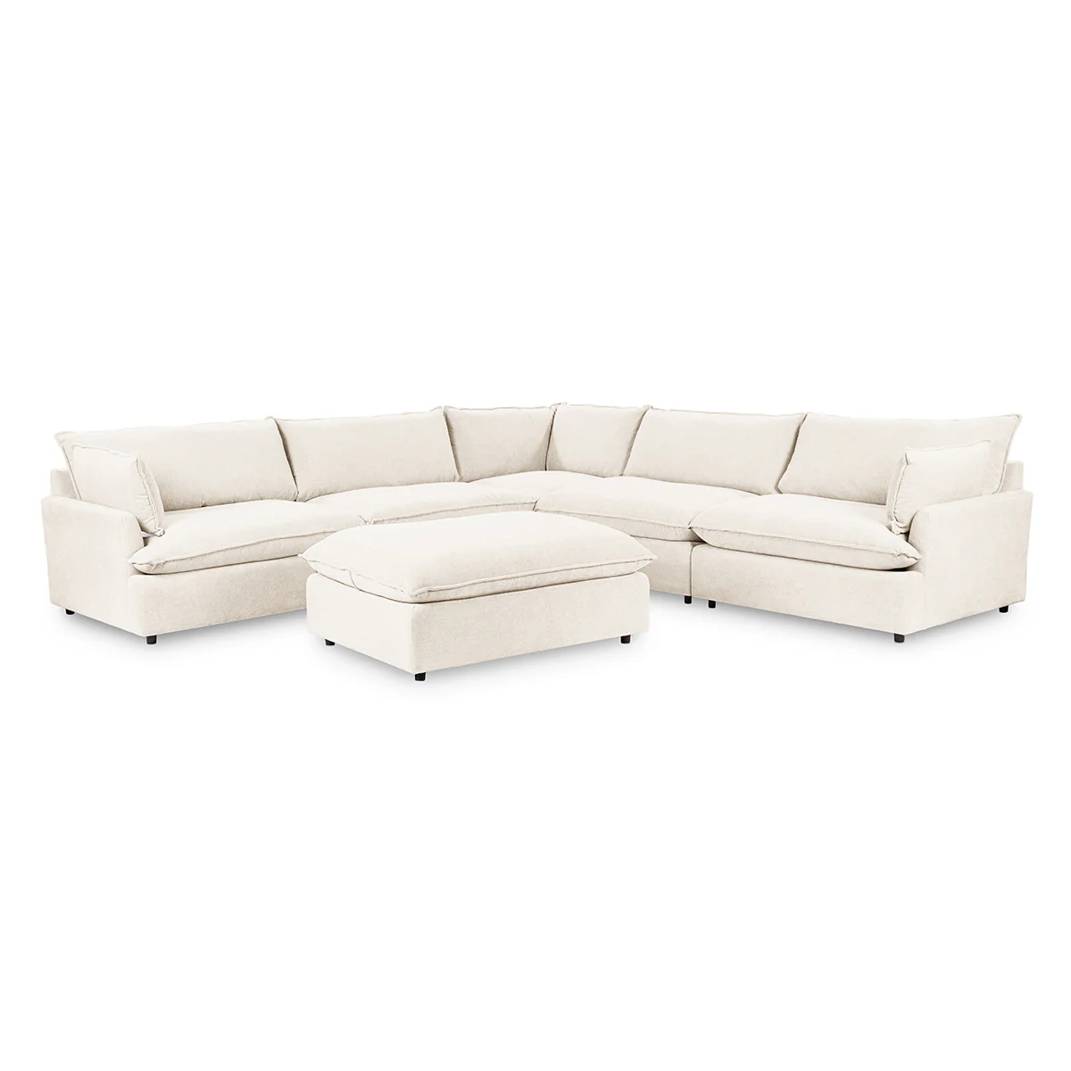 Caplan 6-Piece Modular Sectional w/ Ottoman - Image 53