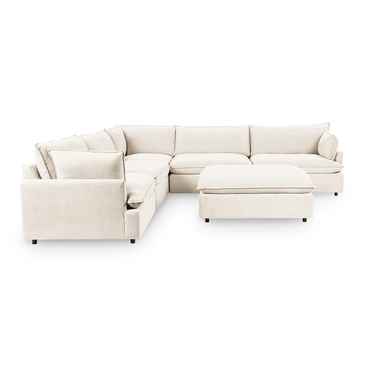 Caplan 6-Piece Modular Sectional w/ Ottoman - Image 54
