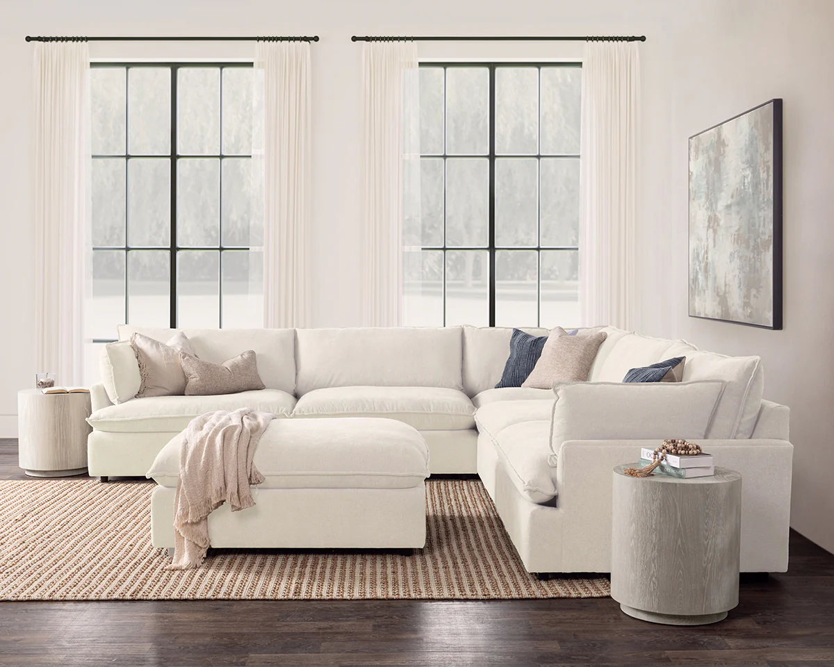 Caplan 6-Piece Modular Sectional w/ Ottoman - Image 57