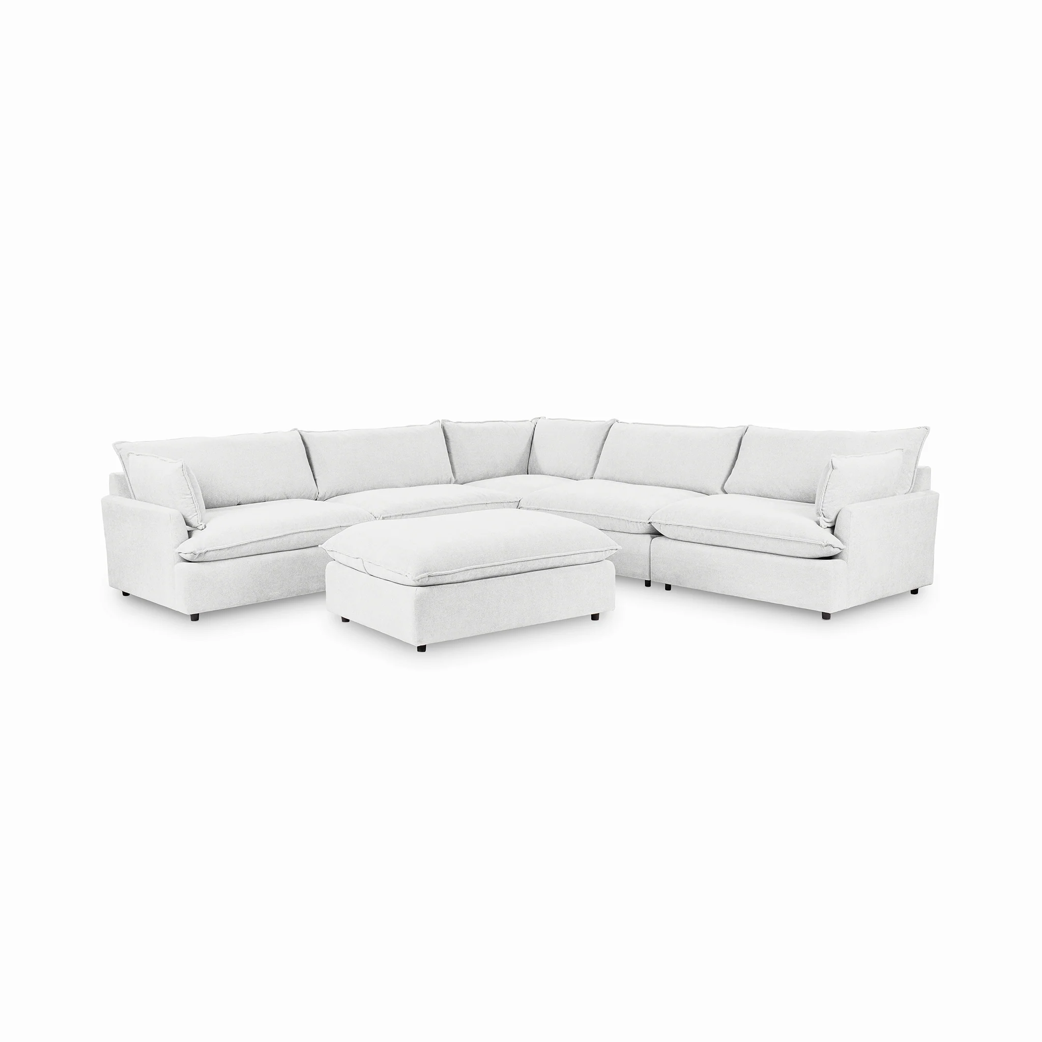 Caplan 6-Piece Modular Sectional w/ Ottoman - Image 62