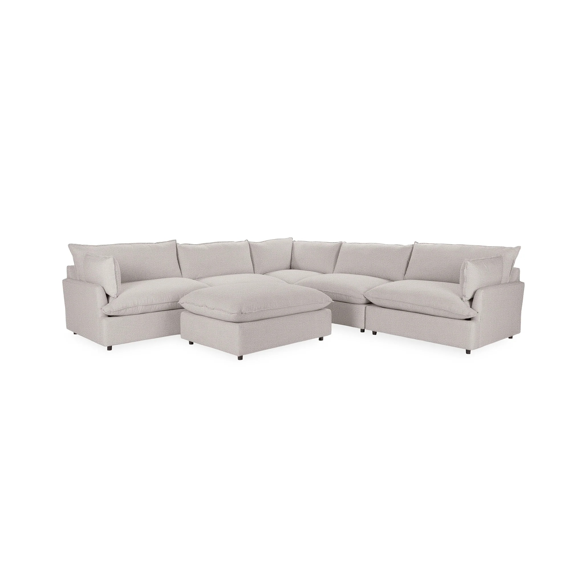 Caplan 6-Piece Modular Sectional w/ Ottoman - Image 86