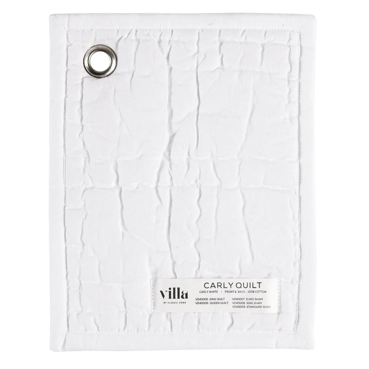 Carly Quilt Collection - White - Image 21