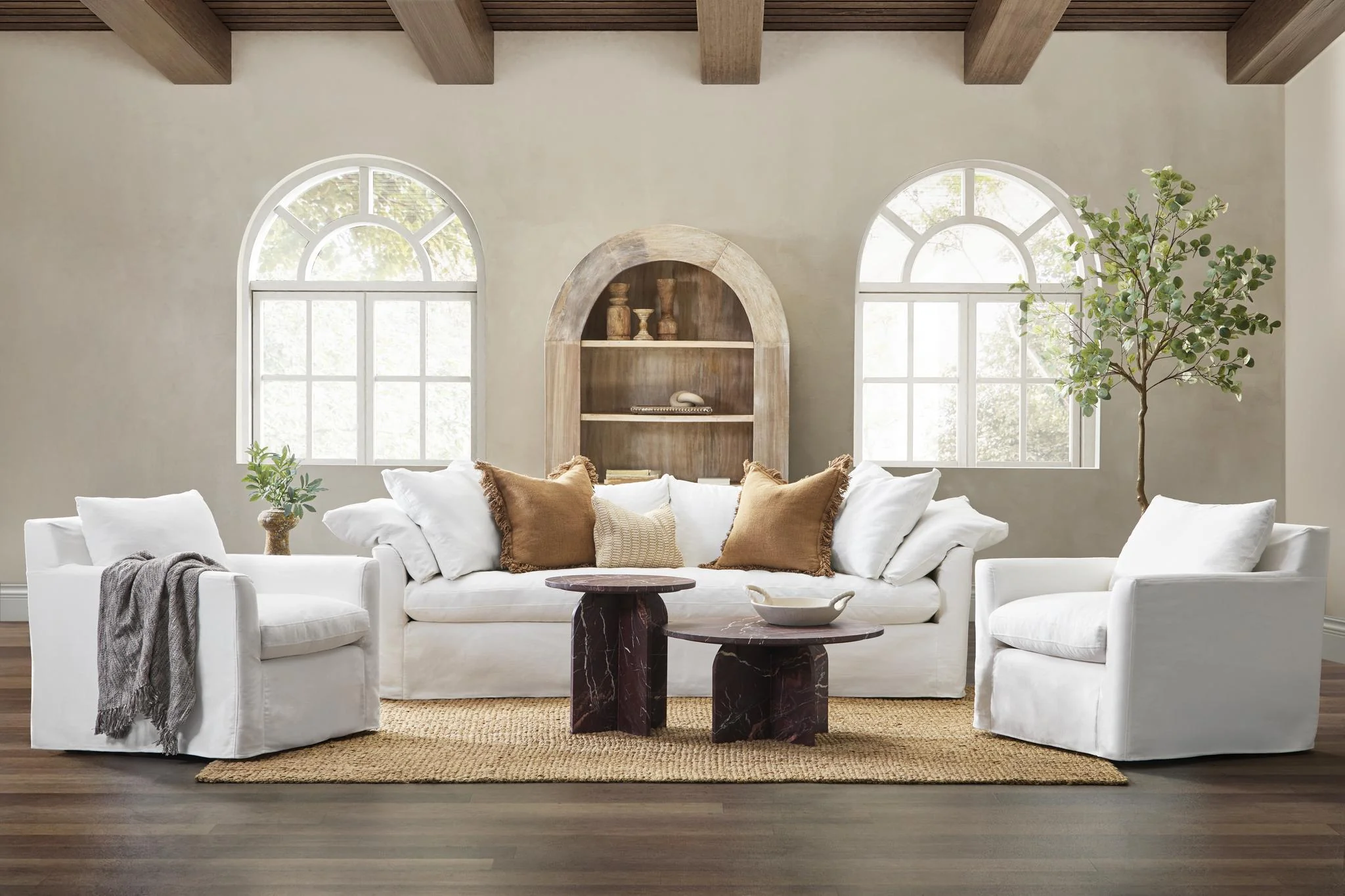 Cassiano Slip Cover Sofa - Image 51