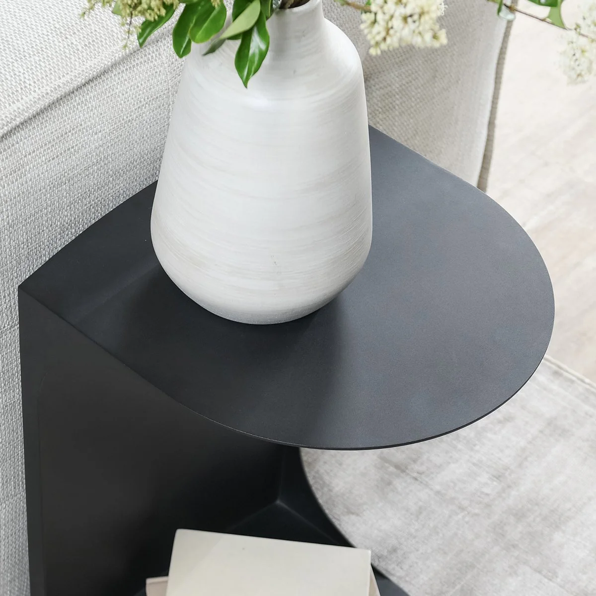 Cote Accent Table - Black - Image 7