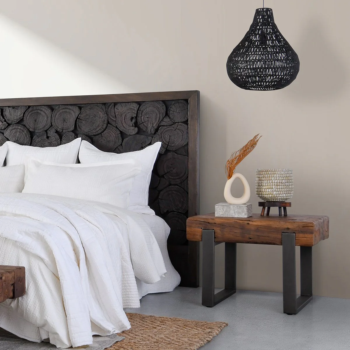 Duarte End Table - Rustic Brown - Image 4