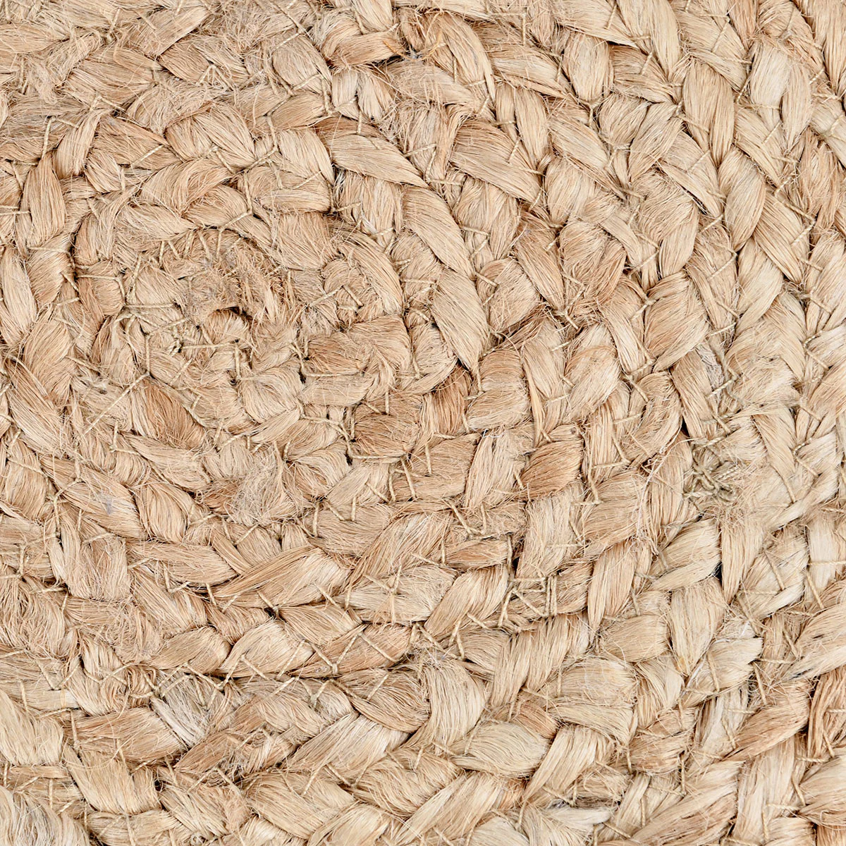 Faro Jute Natural/Black Pouf - Image 5