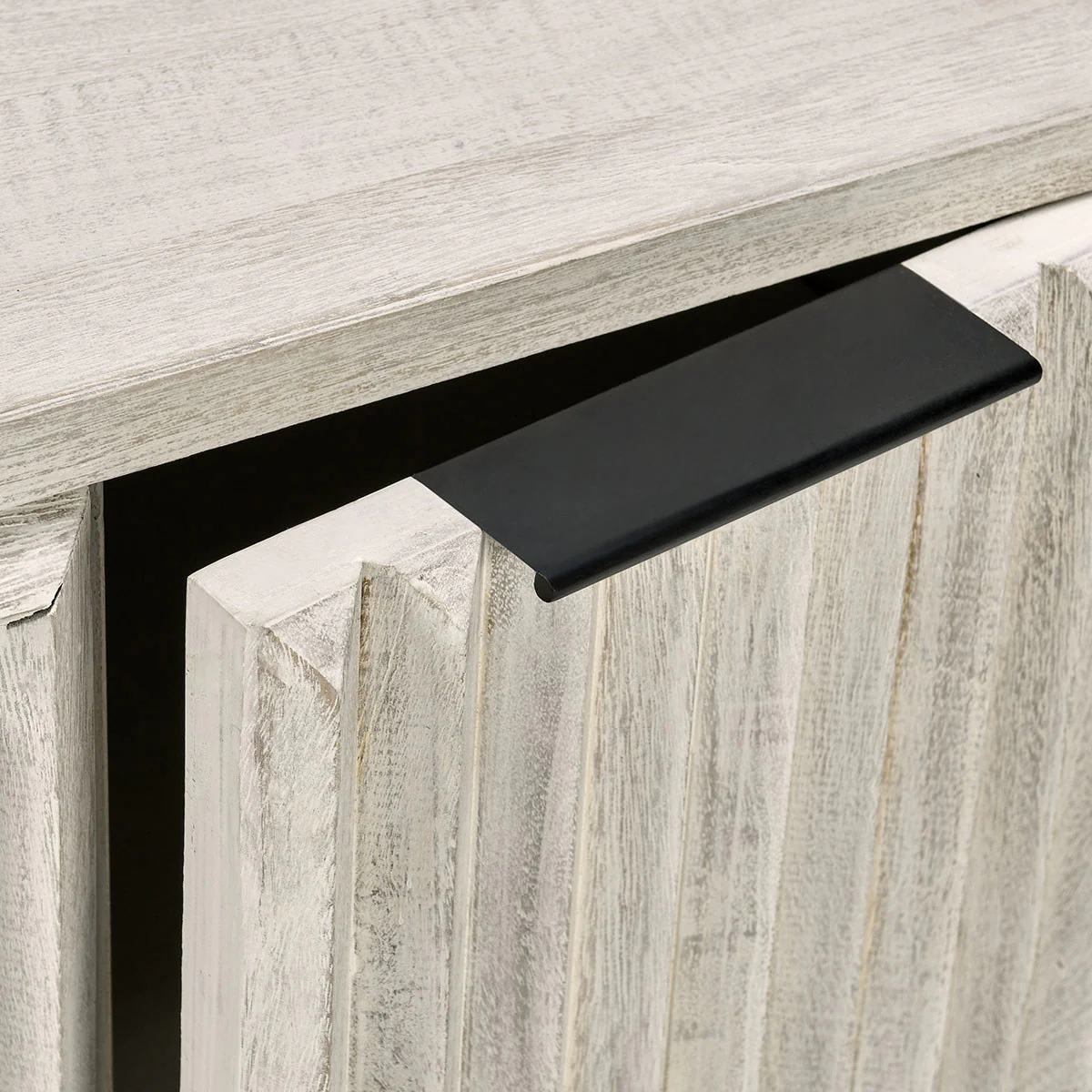 Flint 2 Door Cabinet - Coastal White - Image 6