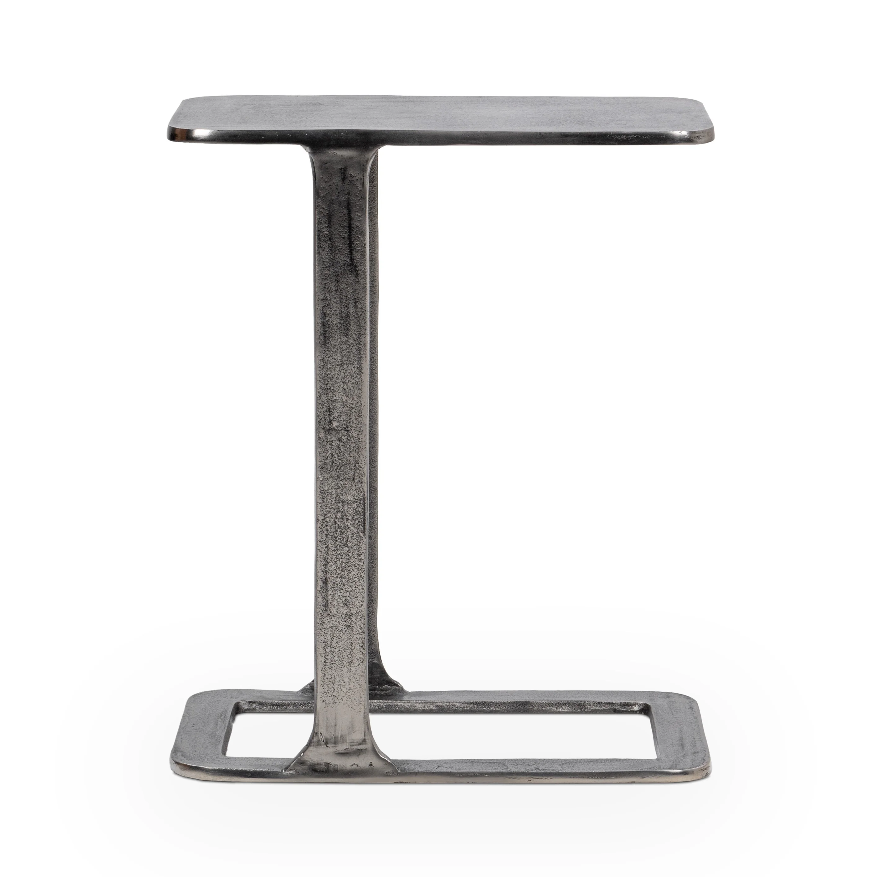 Geanna Accent Table - Antique Nickle - Image 3