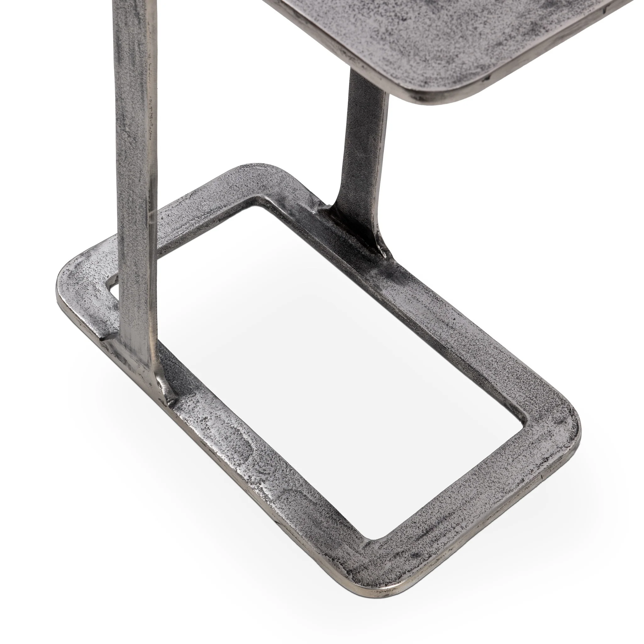 Geanna Accent Table - Antique Nickle - Image 4