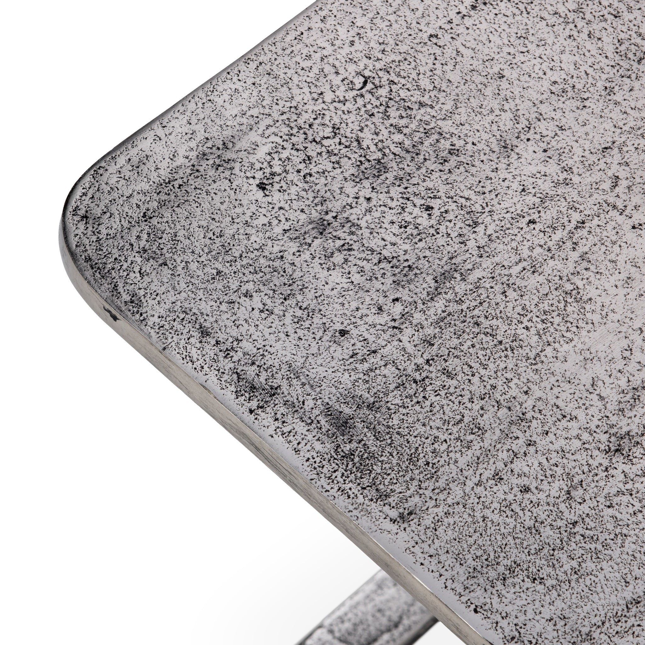 Geanna Accent Table - Antique Nickle - Image 5