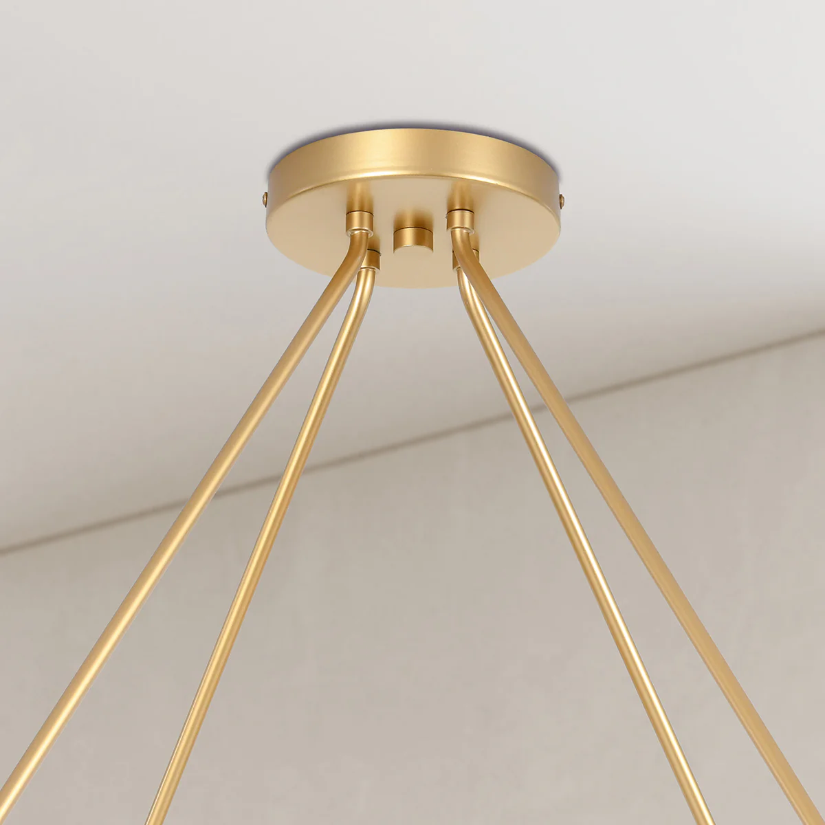 Gina Glass Round Chandelier - Image 5