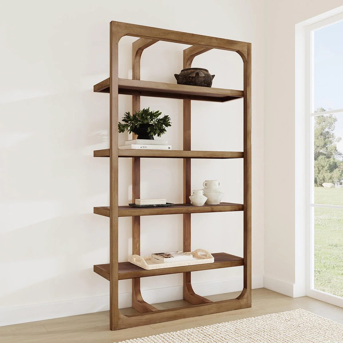 Gordon Bookcase - Natural - Image 6