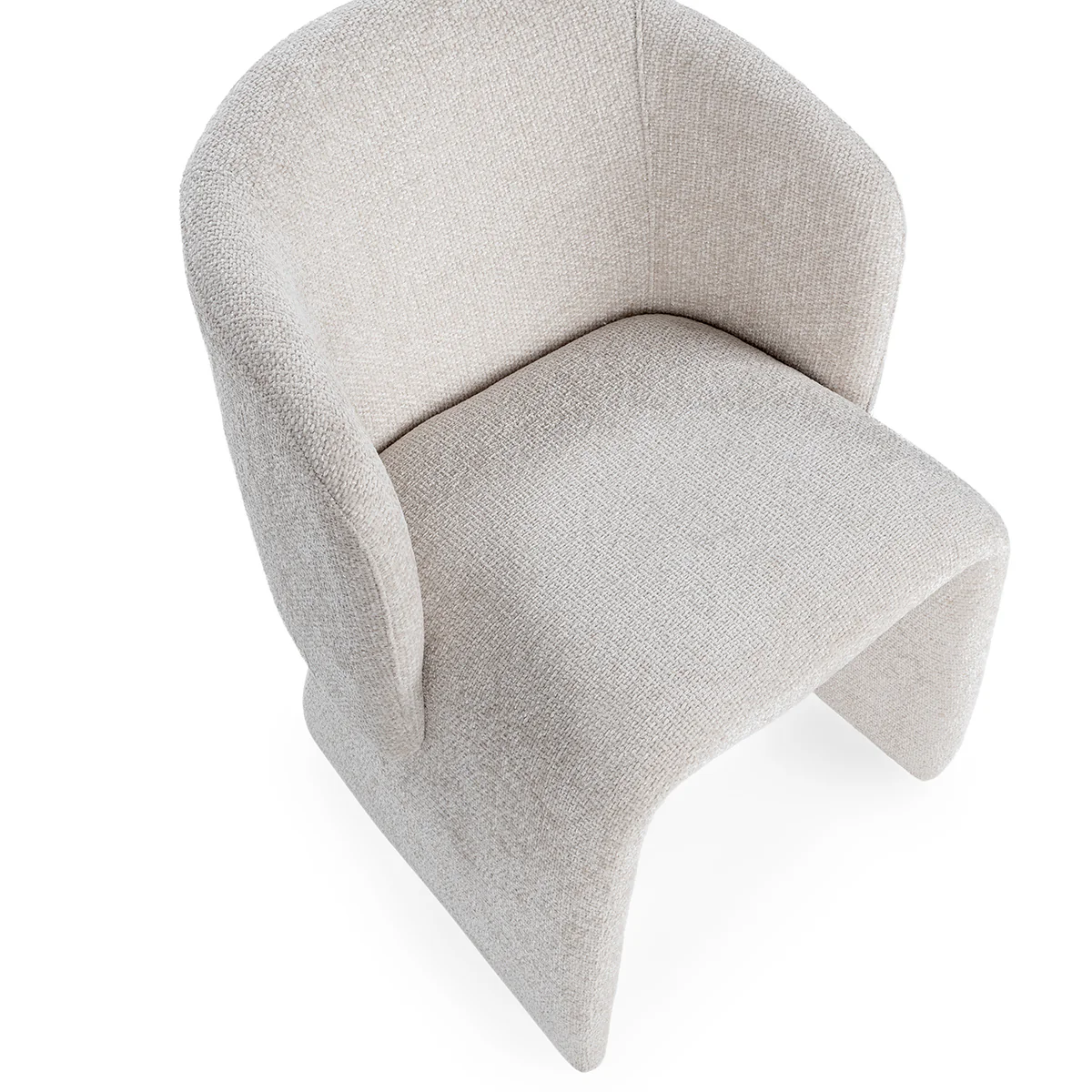 Halstead Upholstered Dining Chair - Natural - Image 5
