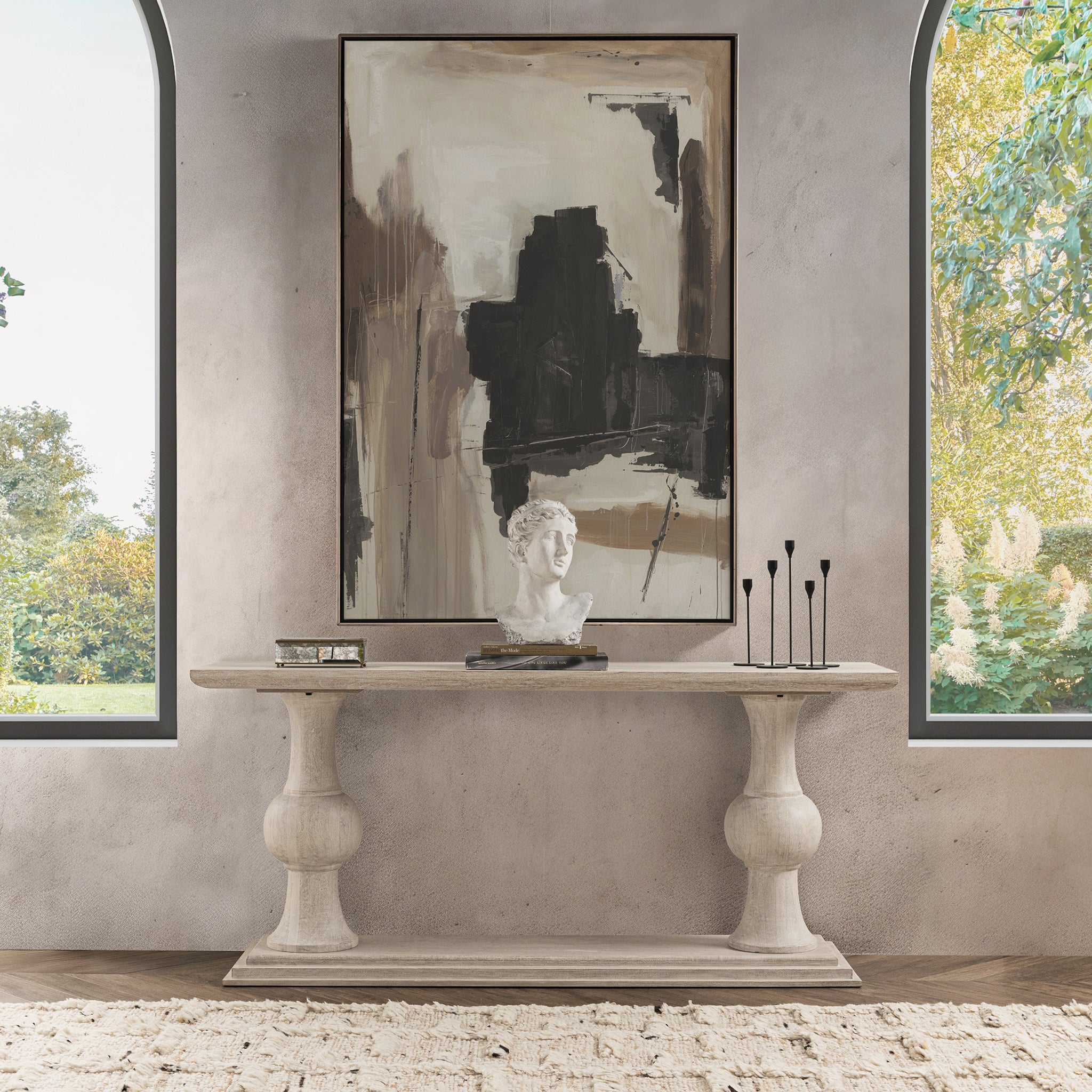 Hera Console Table - Creamwood - Image 7