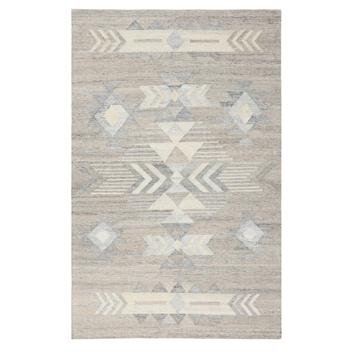 Indoor/Outdoor Caravan Rug - Gray Multi - Image 5