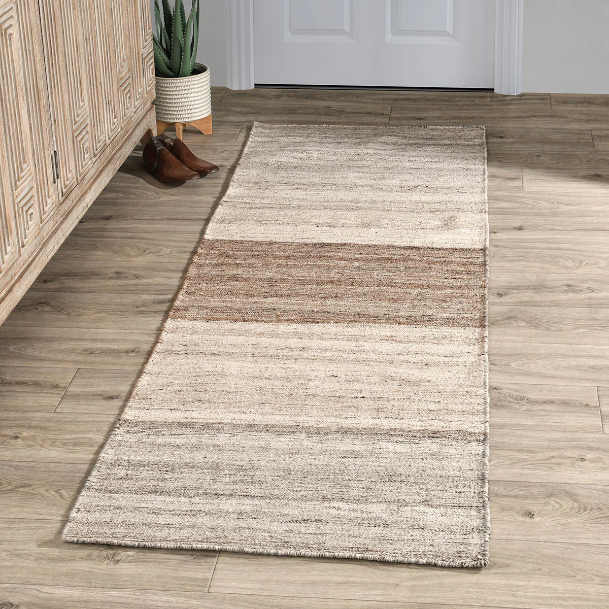 Indoor/Outdoor Plateau Rug - Sand Multi - Image 13