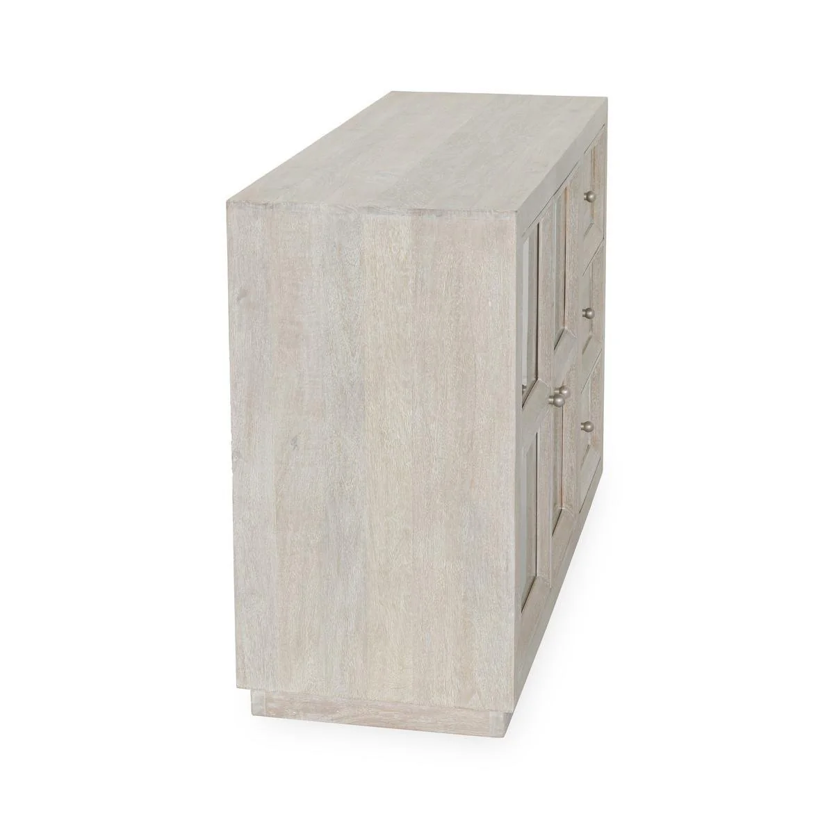 Isha 3 Dwr 2 Dr Cabinet - Creamwood - Image 3