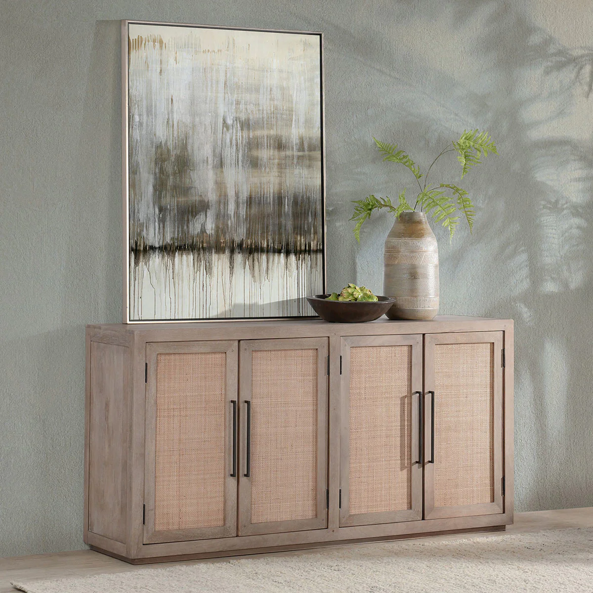 Jensen 4Dr Cabinet - Meadow Taupe - Image 9