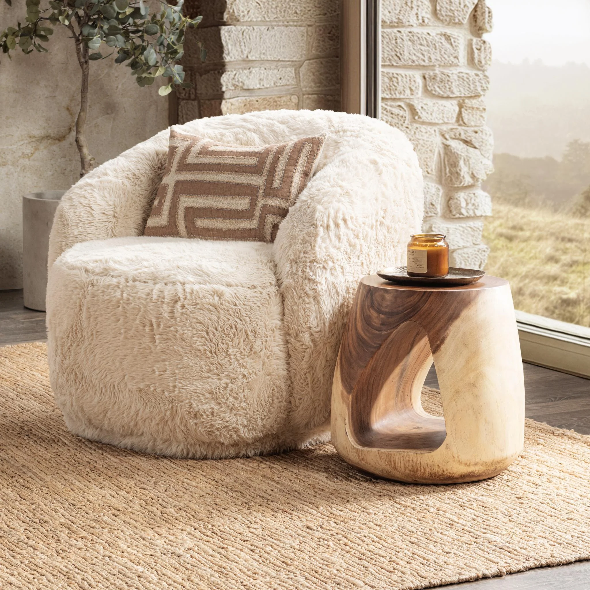 Kana Accent Table - Natural - Image 8