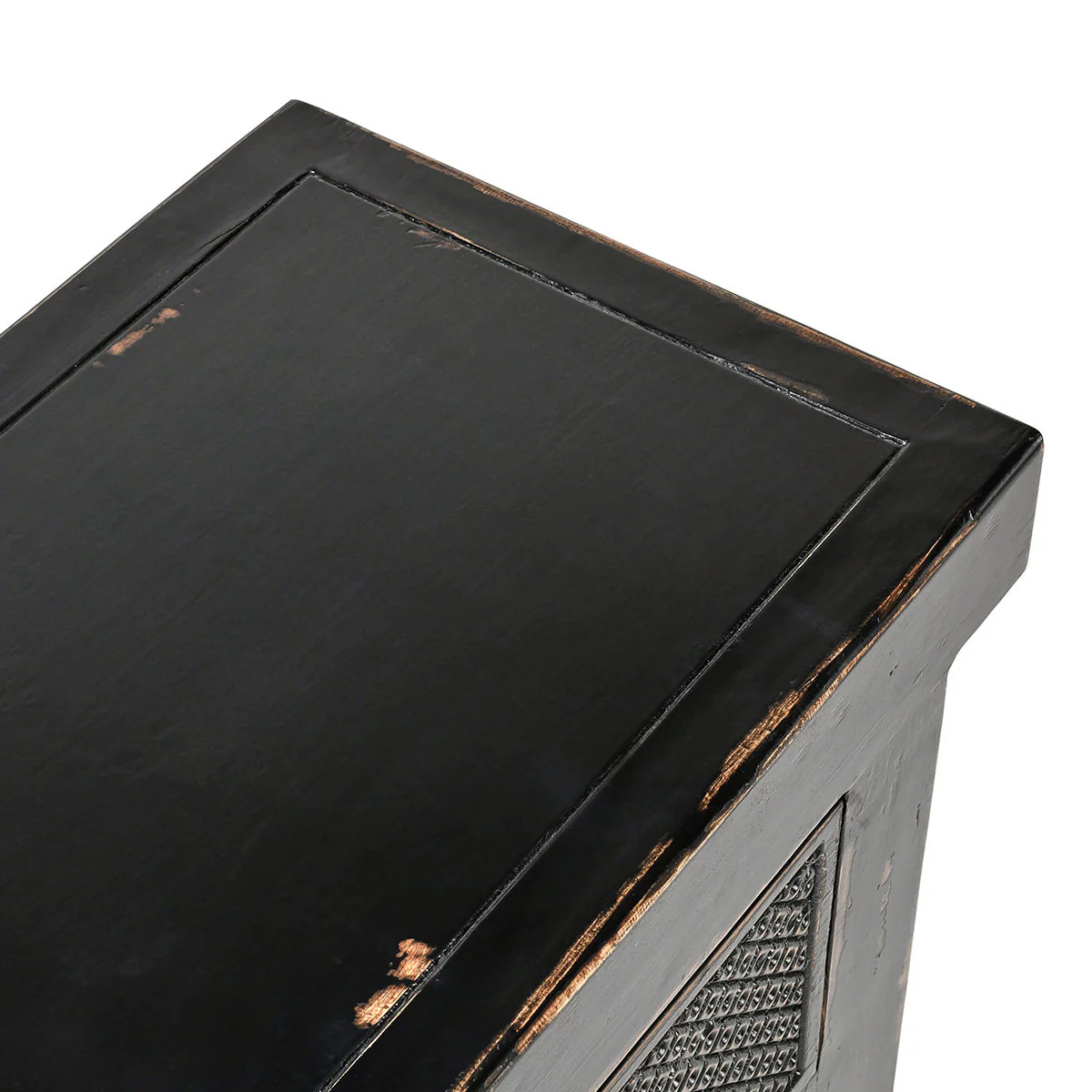 Lahey 11 Drawer Console Table - Antique Black - Image 5