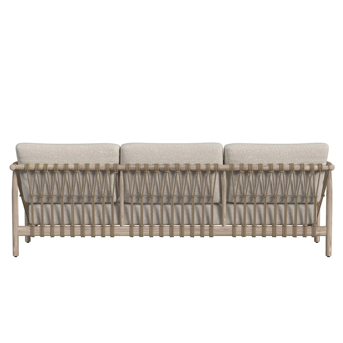 Leo Outdoor Sofa - Taupe - Image 4