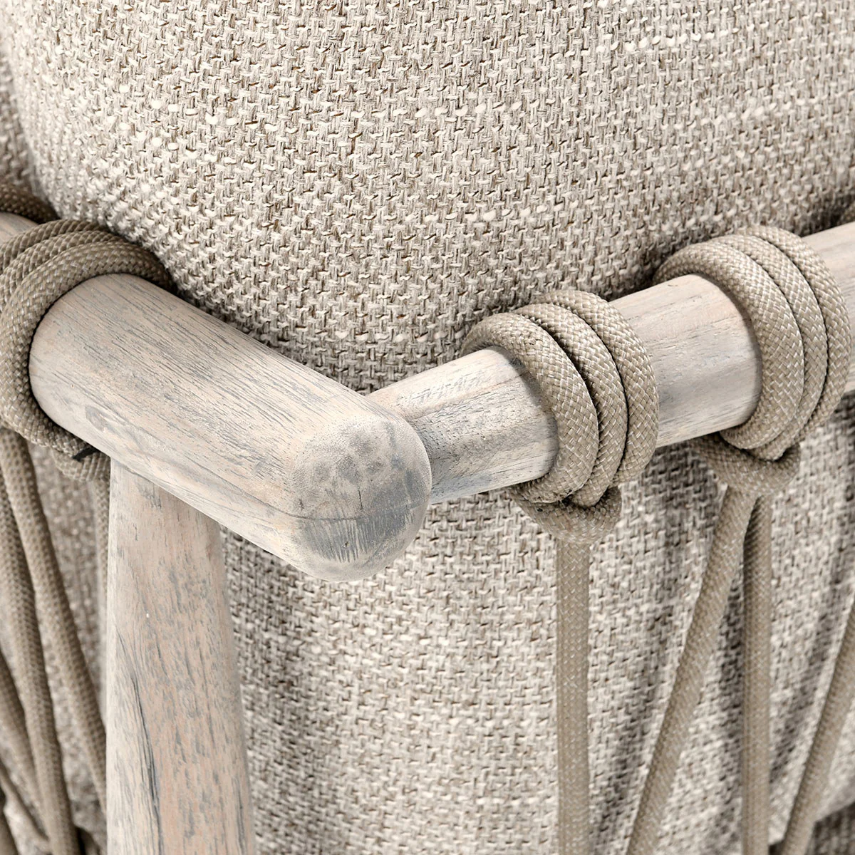 Leo Outdoor Sofa - Taupe - Image 6