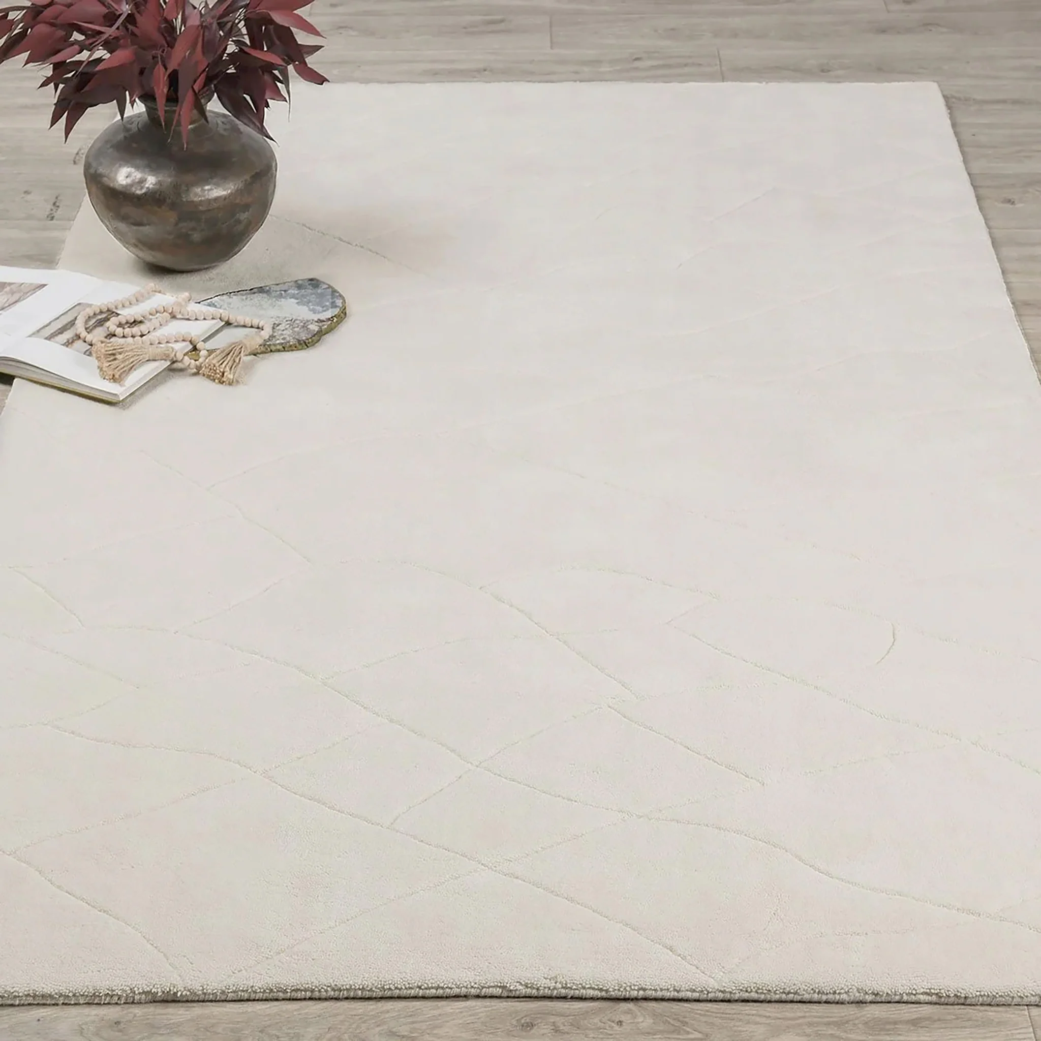 Lucerne Wool Rug - Ivory - Image 5