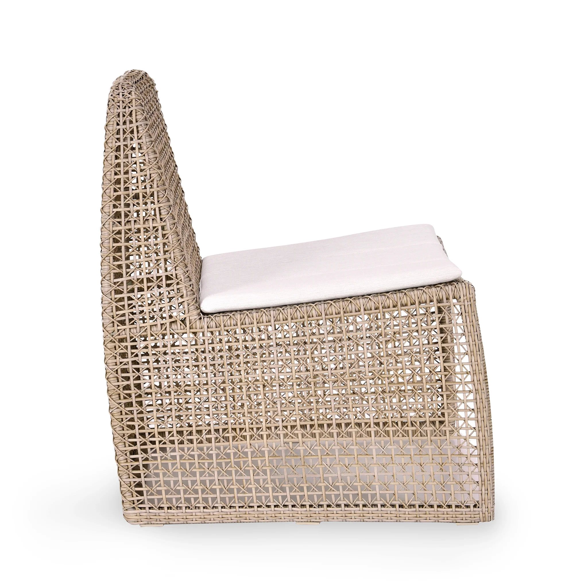 Michelle Outdoor Accent Chair - Linen - Image 3