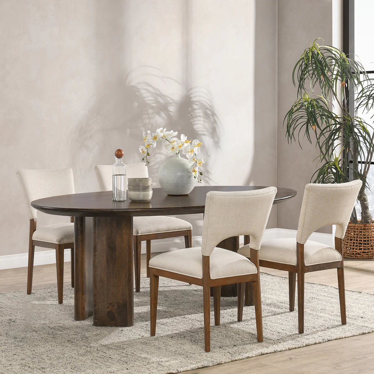 Norwood Dining Table - Bark Brown - Image 9