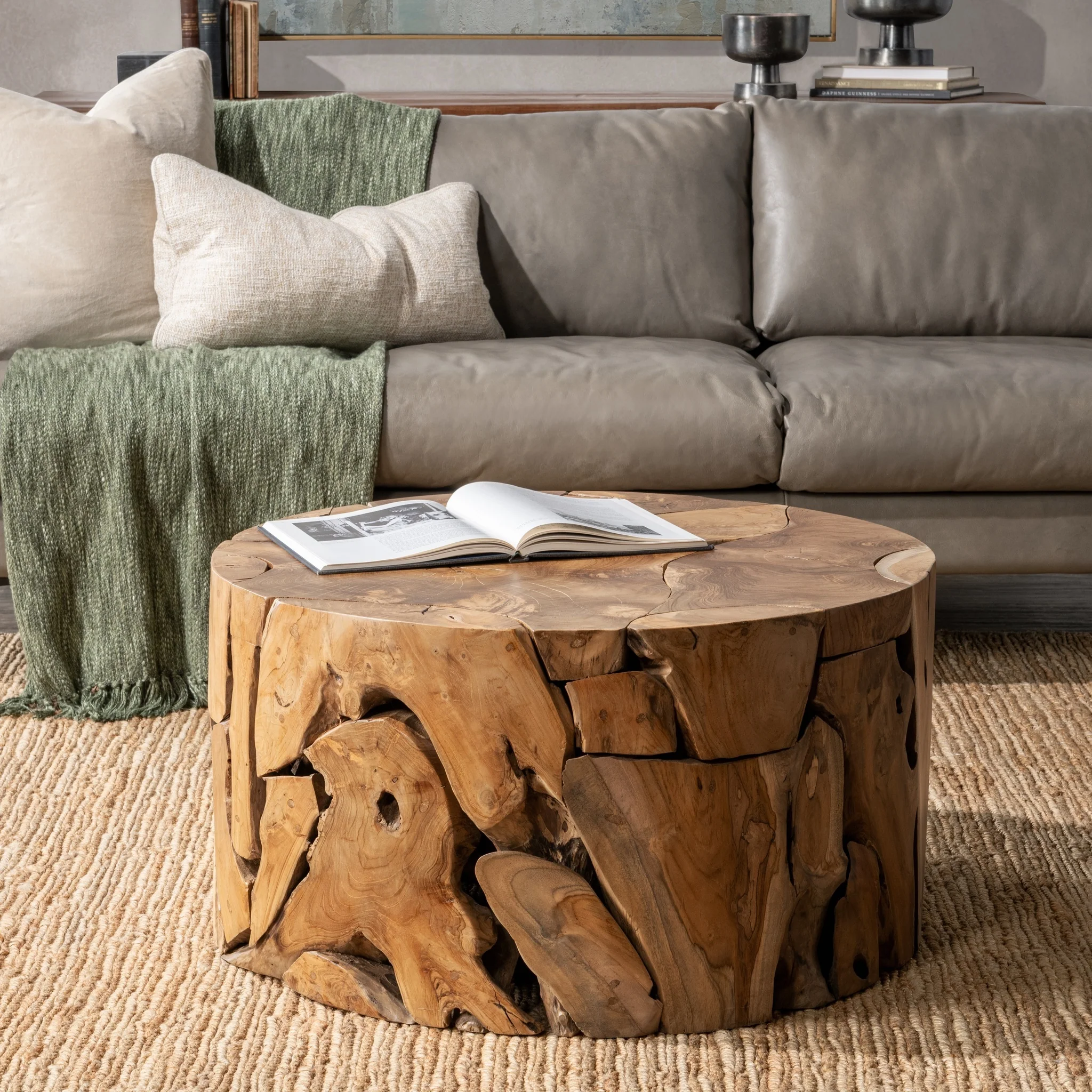 Rhea Coffee Table - Natural - Image 8