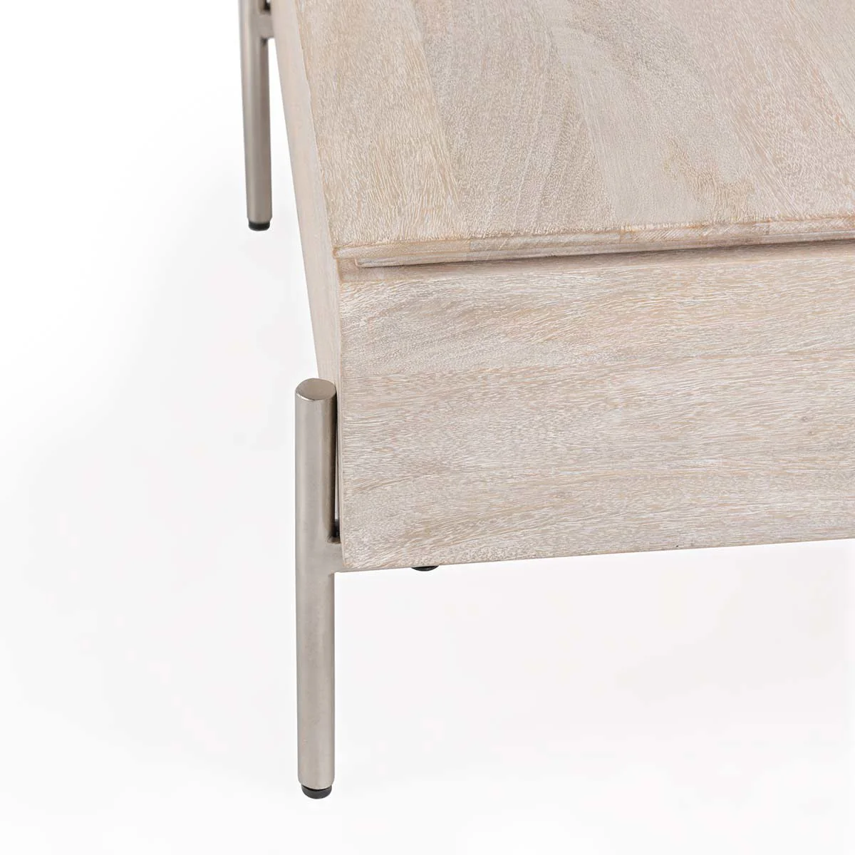 Rocklin Double Round Lift Top Coffee Table - White - Image 7